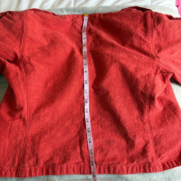Vintage Bruestle Women’s Red Cropped Jacket - Picture 9 of 11
